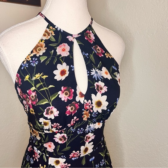 PARKER Cosmic Daisy Floral Mini Dress Key Hole Cut Out Size XS NWT‎ - Picture 2 of 12